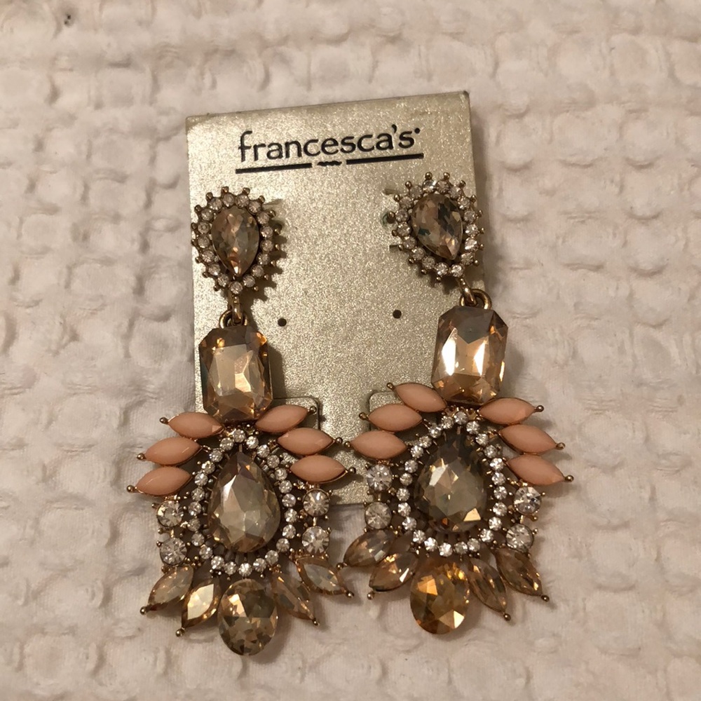 Francesca’s Collection chandelier earrings